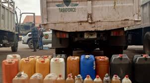 Lagos taskforce arrests six roadside petrol hawkers